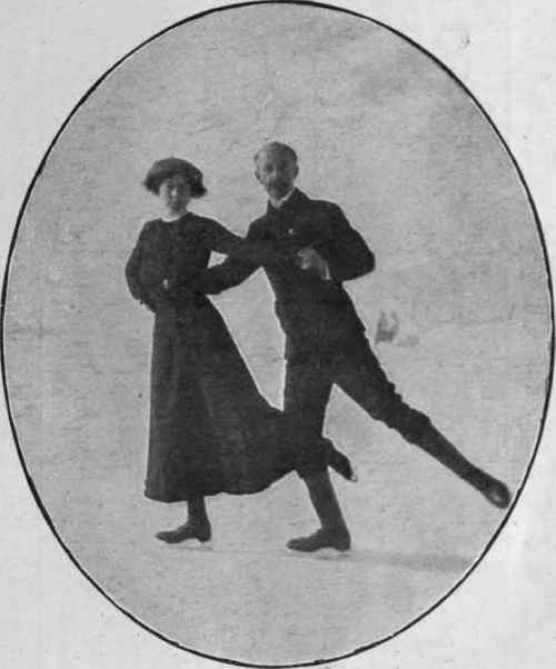 Pair skating Mr.and Mrs E.syers