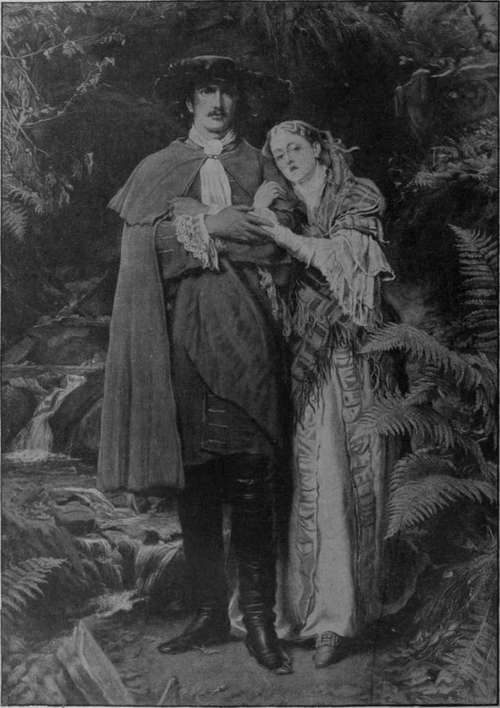 The Bride Of Lammermoor from the painting by Sir John E. Millais, Bart., P.r.a.