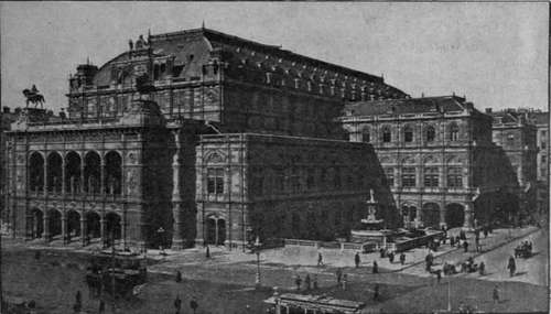 The magnificent Opera House of Vienna