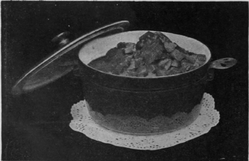 Casserole of Beef. Cooking en casserole is an excellent method of cooking the cheaper parts of meat