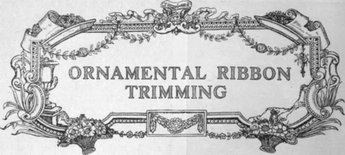 Effective Dress Trimmings that Can be Made at Home Cuffs Made from Satin Ribbon and