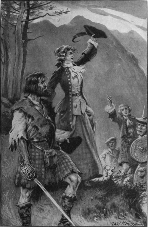 Flora Macdonald, whose heroism and devotion secured the escape of Prince Charles Edward (the young Pretender), bidding farewell to the hapless Prince as he left Scotland for ever