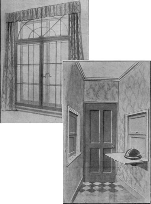 For those whose living rooms face a noisy thorough fare, double windows will be found useful in deadening the sound of traffic. A light sleeper will find such windows a great boon