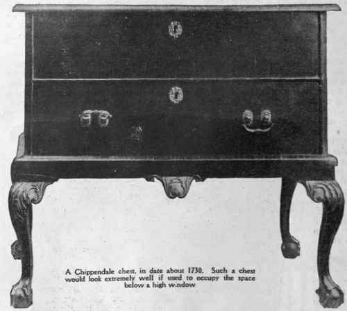 It is a good plan when contemplating the furnishing of a small room to keep in mind the arrangement of a ship's cabin.