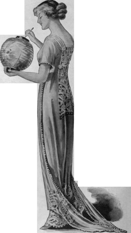 It would be safer not to choose materials and colours haphazard for the blouses of the coming season. Despite the fact that blouses of different colours were said to be going to be worn with skirts of a contrasting shade, little confirmation of that idea has so far been noticed.