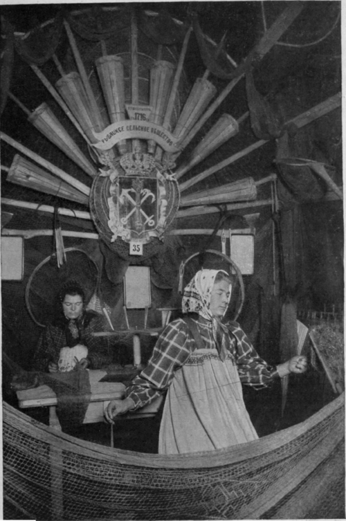 Peasant women of the fisher class at St. Petersburg. These women still wear a typical peasant dress and hold to ancient traditions and observances, especially as regards the marriage ceremony Photo, C. Bulla