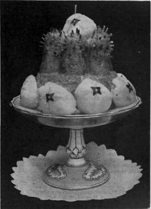 Savarin a la Jargonelle. A sweet that suggests a use for preserved pears