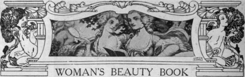 This section forms a complete guide to the art of preserving and acquiring beauty. How wide is its scope can be seen from the following summary of its contents: