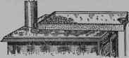 Fig. 18 - A small open pan evaporator of the double-boiler type. The water in the bottom pan prevents scorching the product and makes more uniform drying possible.