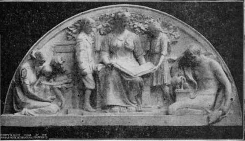 Tympanum over Doorway, Palace of Education Panama Pacific International Exposition, San Francisco, Cal.