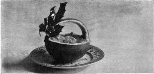 Grape Fruit Served In A Basket