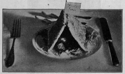 Grape Salad in Tent. Recipe given on Page 273.