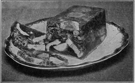 Jellied Chicken and Egg Salad. Recipe on Page 267.