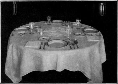 Table Set for Dinner.