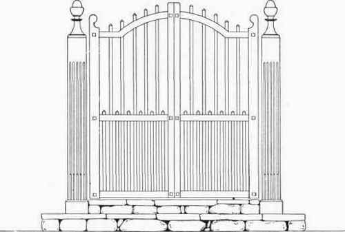 Old English Gate