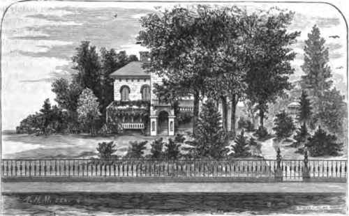 House and Grounds of Joseph Perkins, Esq.