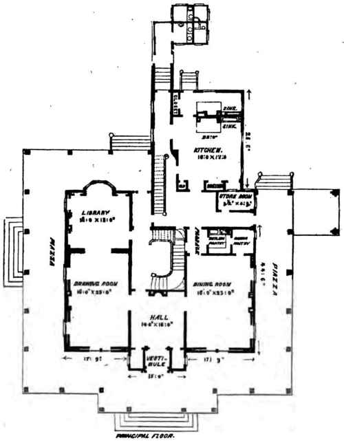 Residence of Samuel B Parsons Flushing Long Island 12009