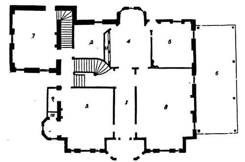 PLAN OF PRINCIPAL FLOOR.