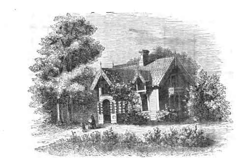 COTTAGE DESIGNED BY MYRON B. BENTON.