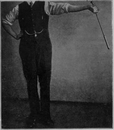 Fig. 71.   To illustrate an exercise for rotation of the shoulder