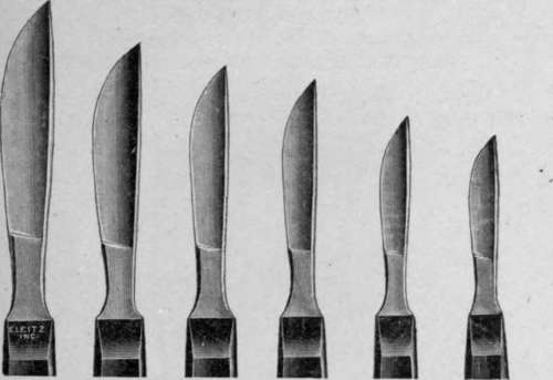 Scalpels.