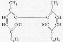 Dithymol-diiodide (thymolis iodidum)