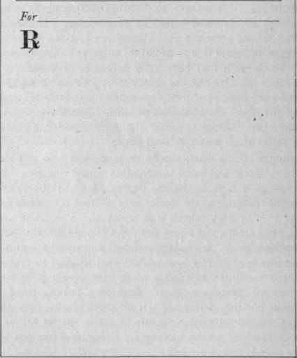 Prescription Blanks 1409