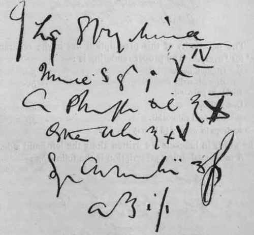 Autograph Prescriptions 787