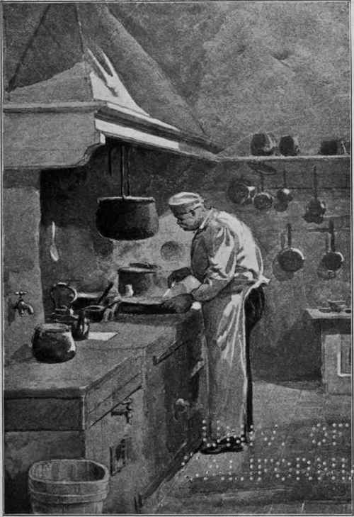 AN ITALIAN KITCHEN.