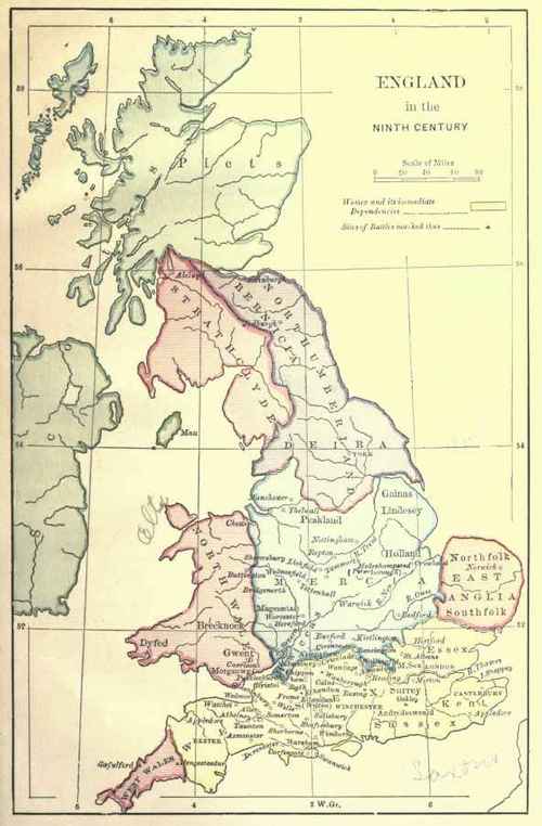 England, Ninth Century