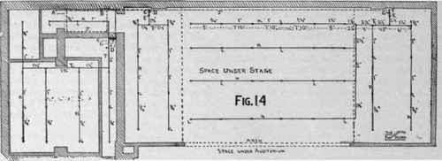 PLUMBING IN THE FIFTH AVENUE THEATER, NEW YORK CITY.