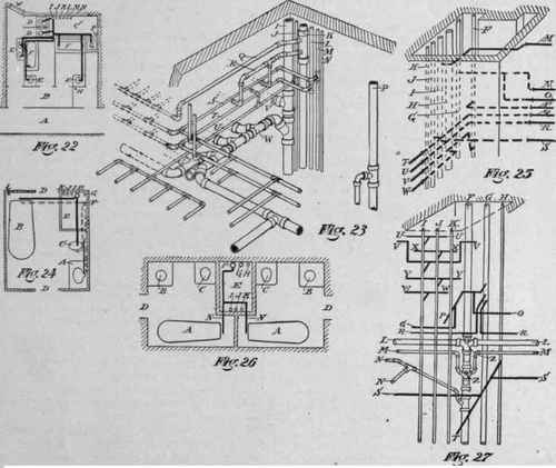 Servants Water Closets And Cellar Drainage Tank 124