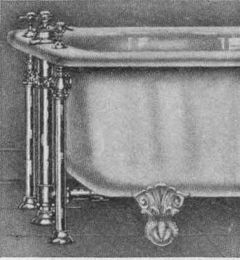 Fig. 6. Fittings Passed through Rim of Enameled