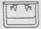Fig. 56 Plan Symbol for Laundry Tray