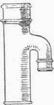 FIG. 205. Cast iron Junction for Upper End of Anti siphonage Pipe.