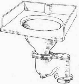 Fig. 131. Ordinary Type of Slop hopper.