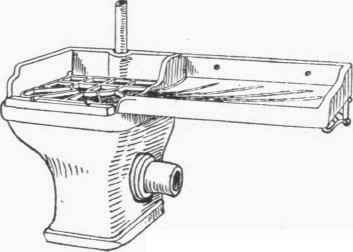 Fig. 134. Adams's Slop hopper with Draining Slab.