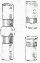 Fig. 177. Underhand Wiped Joint.