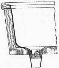 Fig. 26. Wood Sink lined with Lead.