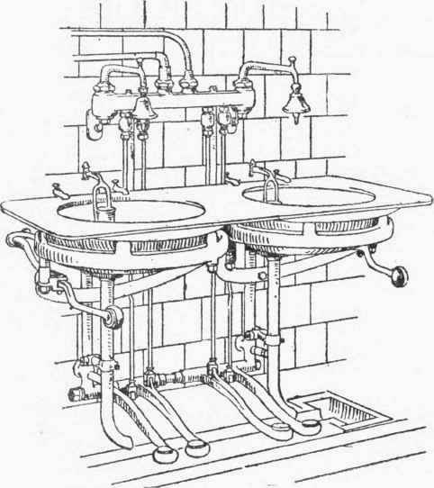 Fig. 62. Shanks's Surgical Lavatory.