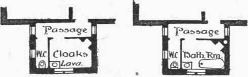 Fig. 7. Plan of Conveniences for House.