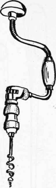 A medium priced brace, and several drills, should be in every house