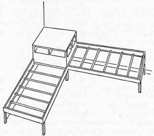 Built in furniture is both easy and economical to construct