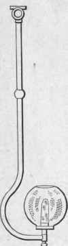 Fig. 191 Gas lamp with upright mantle.