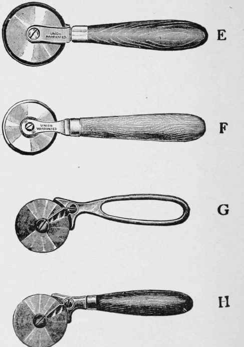 Paperhanger's Wheel Knives.