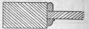 Fig. 146.   Rabbet formed with Moulding.