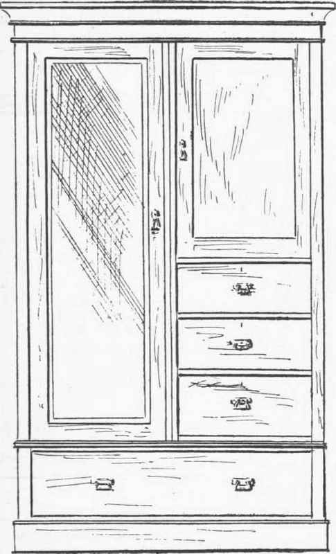 Fig  197.   Beaconsfield Wardrobe,