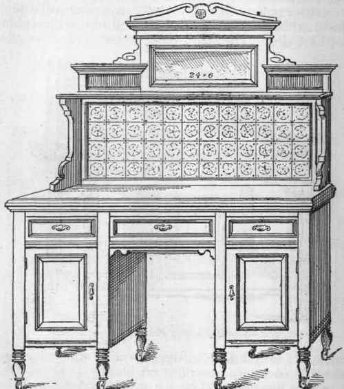 Fig. 205. Pedestal Washstand.