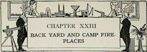 Back Yard and Camp Fireplaces 293
