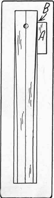 Fig. 162. Method of starting saw on a tapering cut.